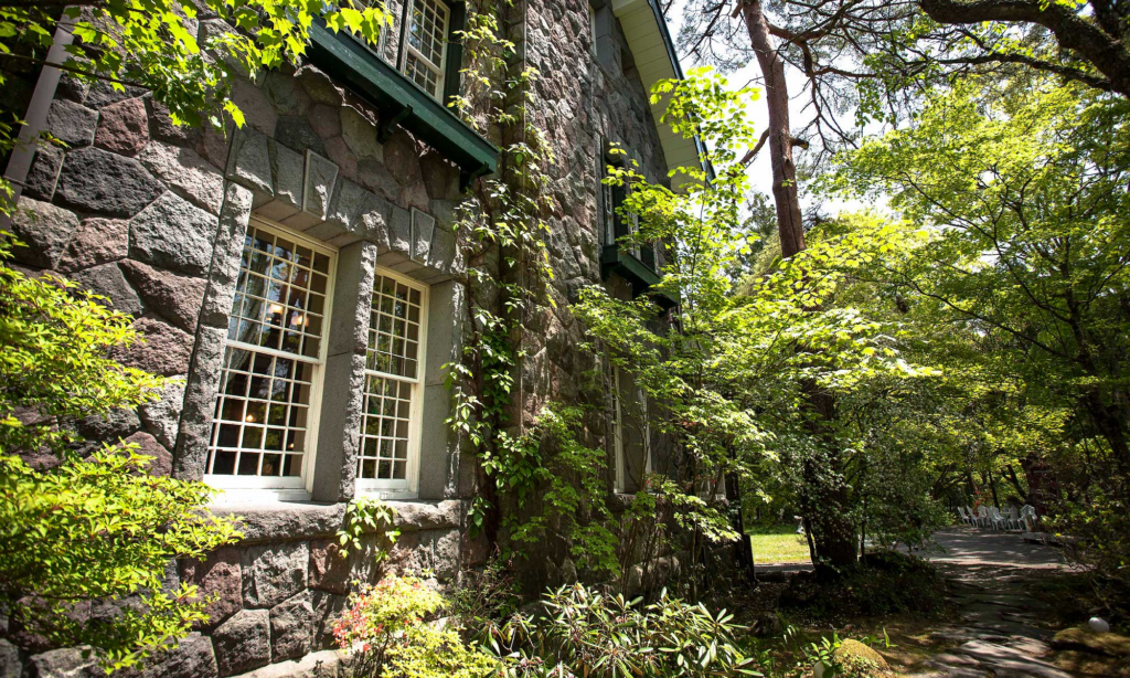 Traditional stone house in Nikko